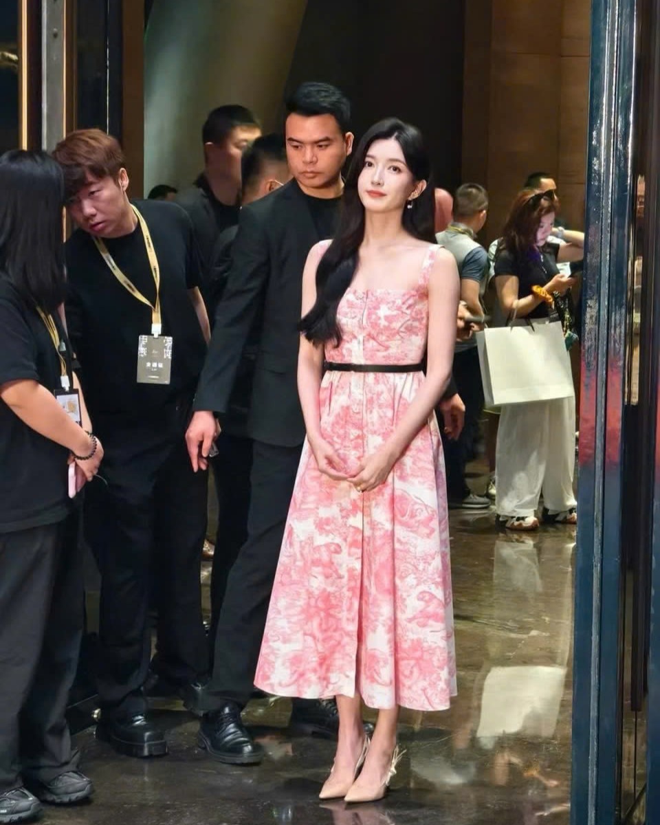 Áo đầm Dior Dioriviera Flared Mid-Length Dress 2