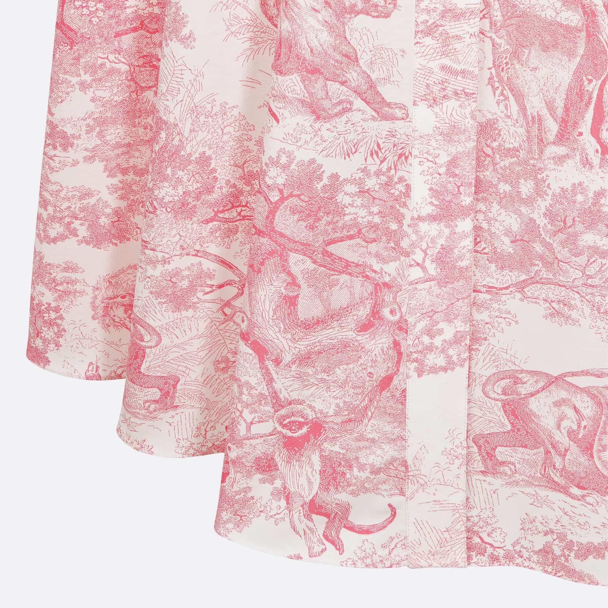 Áo đầm Dior Dioriviera Flared Mid-Length Dress 4