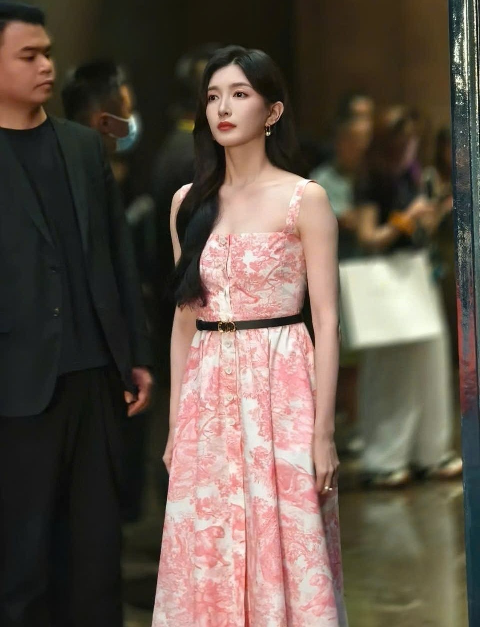 Áo đầm Dior Dioriviera Flared Mid-Length Dress 9
