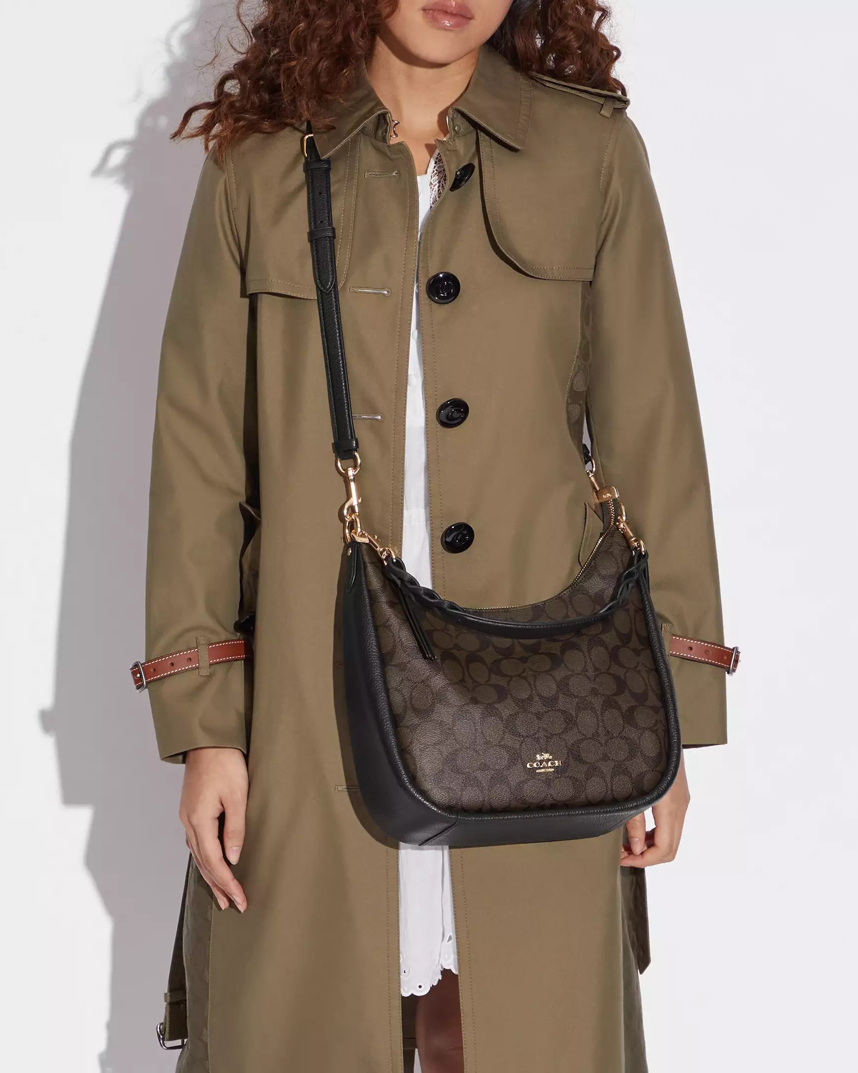 Túi xách Coach Jules Hobo Bag in Signature Canvas C9189 4