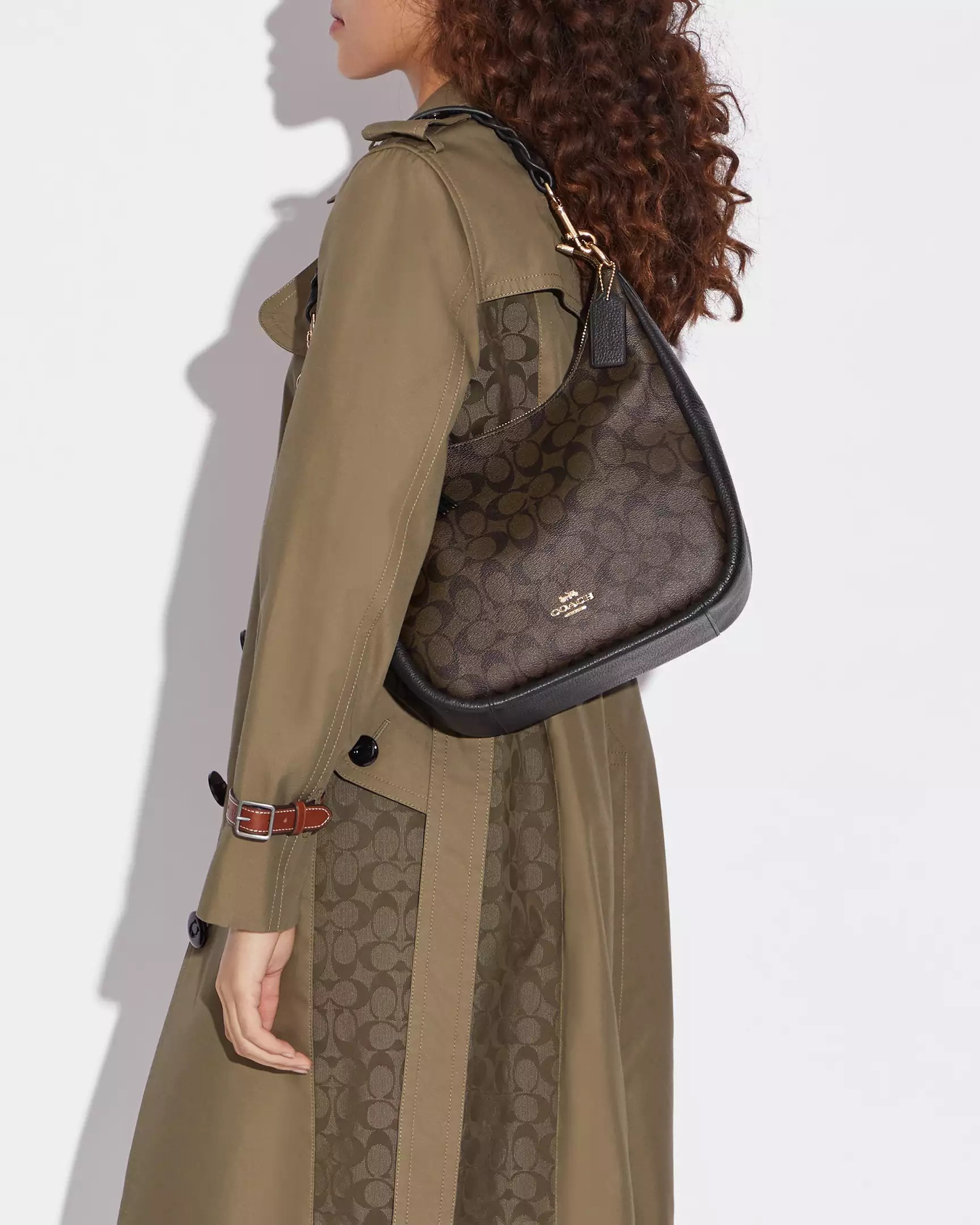 Túi xách Coach Jules Hobo Bag in Signature Canvas C9189 5