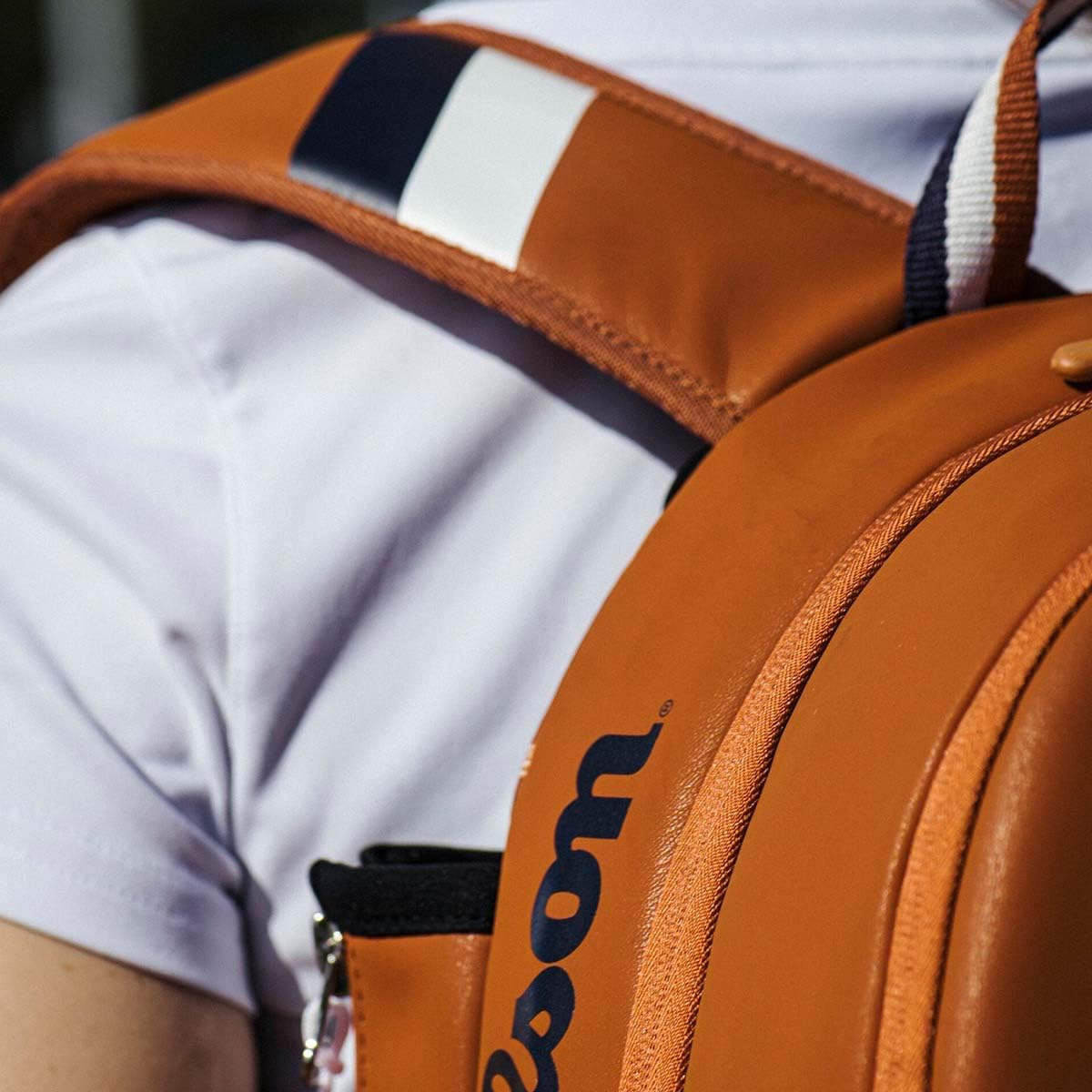 Balo Pickleball Wilson Roland Garros Tour Backpack Brown 1