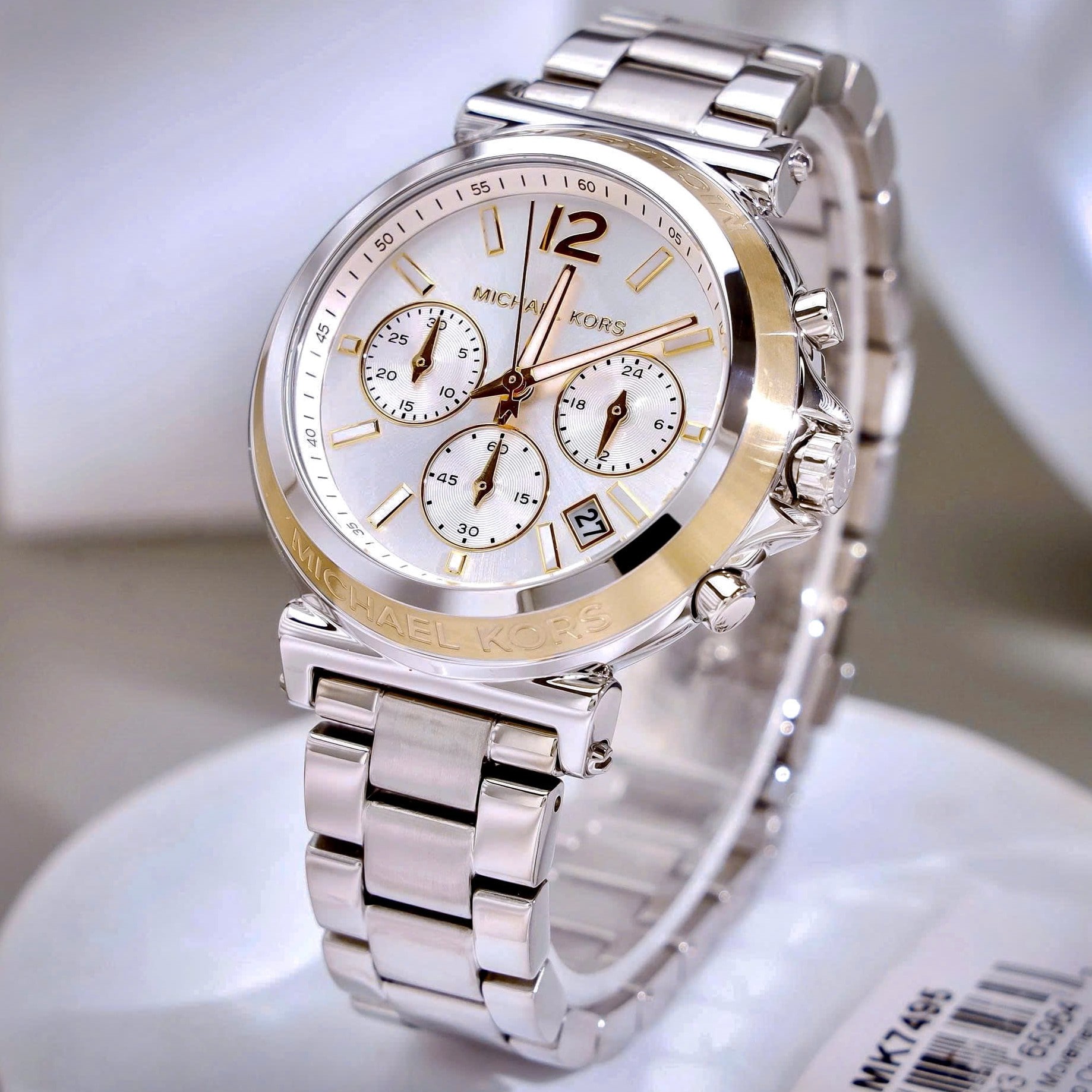 Đồng hồ đeo tay nữ Michael Kors Maren Ladies Chronograph Watch MK7495 2