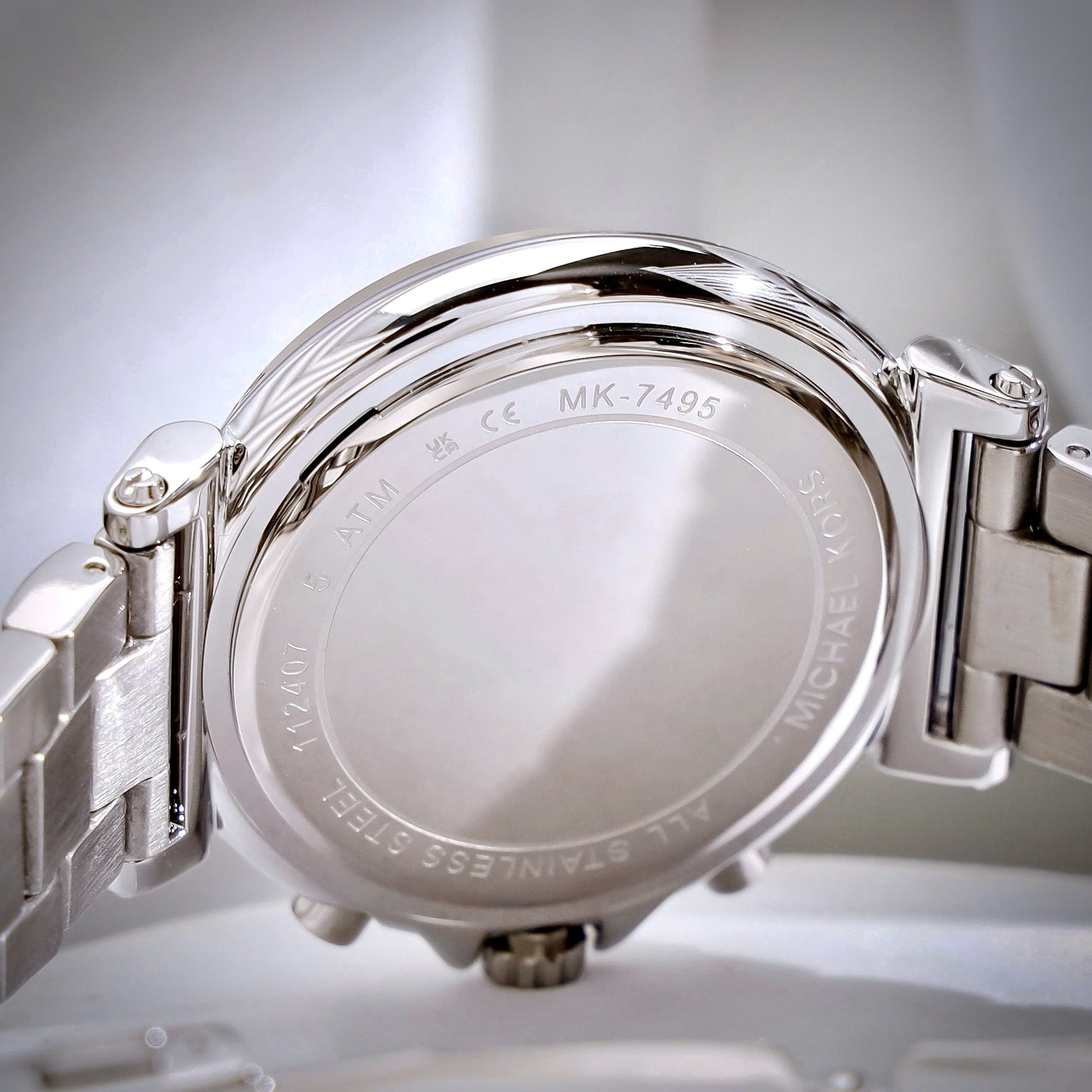 Đồng hồ đeo tay nữ Michael Kors Maren Ladies Chronograph Watch MK7495 6