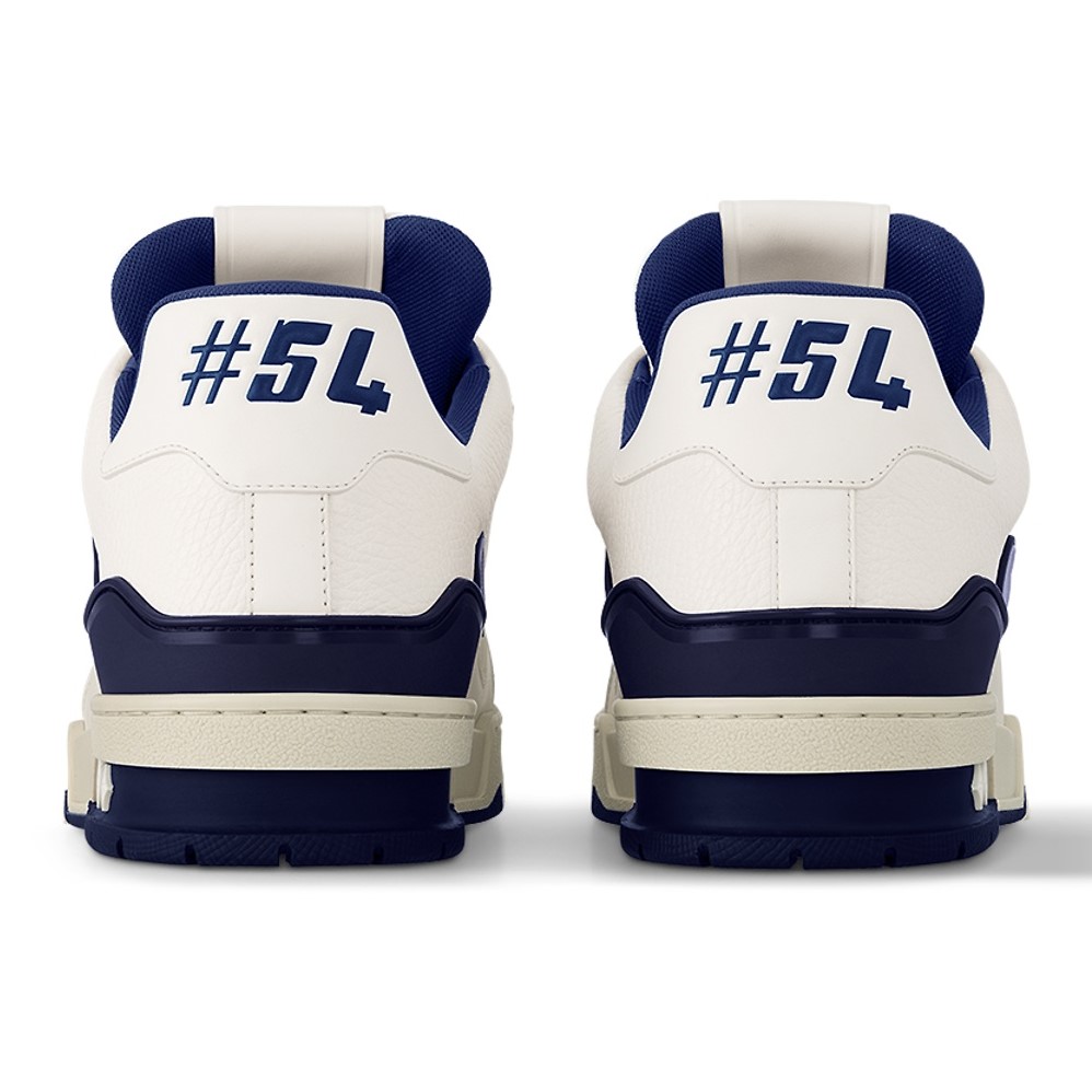 Giày thể thao nam Louis Vuitton LV Trainer Marine 1ABFA6 2