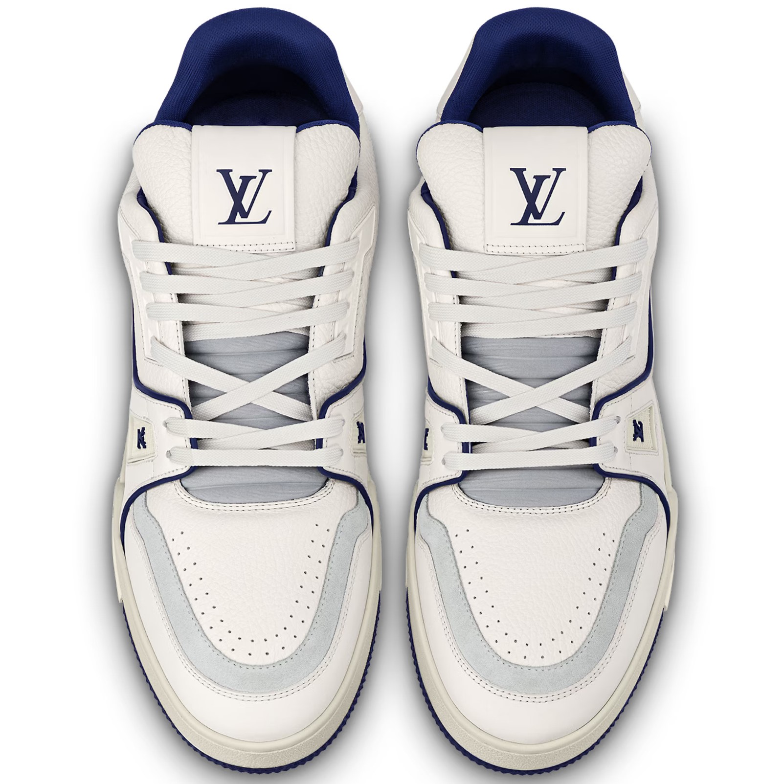 Giày thể thao nam Louis Vuitton LV Trainer Marine 1ABFA6 3
