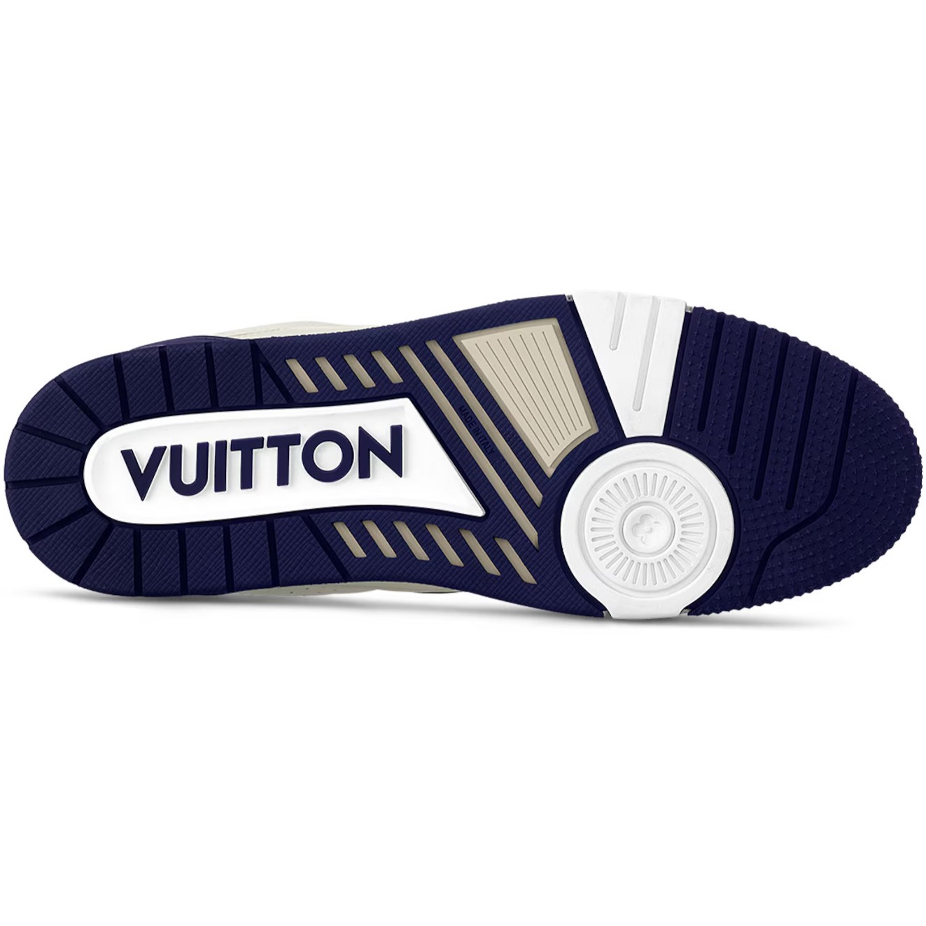 Giày thể thao nam Louis Vuitton LV Trainer Marine 1ABFA6 5