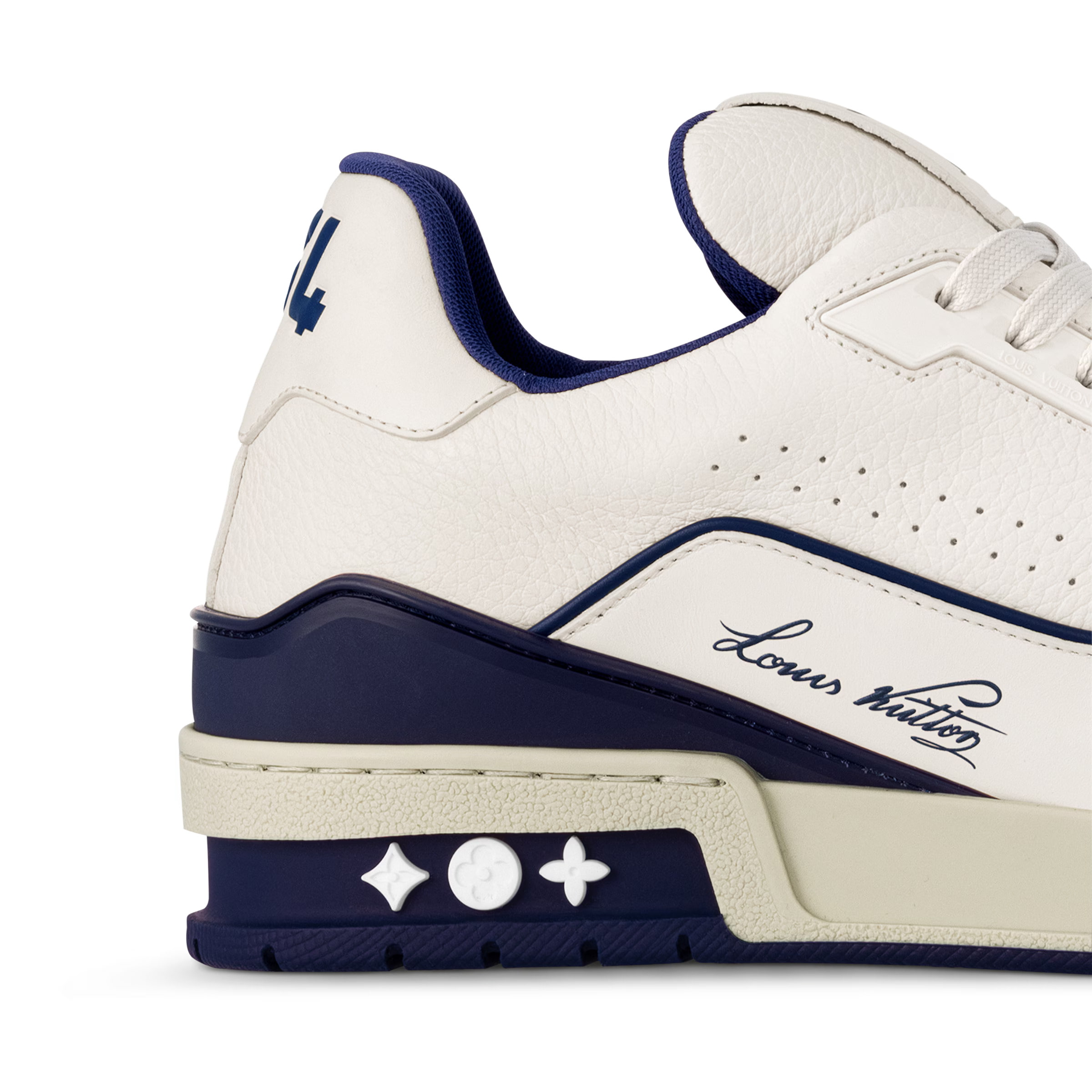 Giày thể thao nam Louis Vuitton LV Trainer Marine 1ABFA6 9