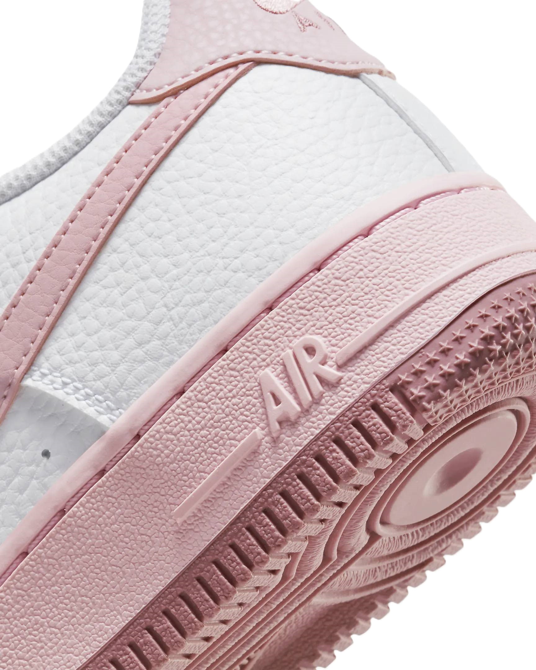 Giày thể thao Nike nữ Air Force 1 GS White Pink Foam CT3839-107 2