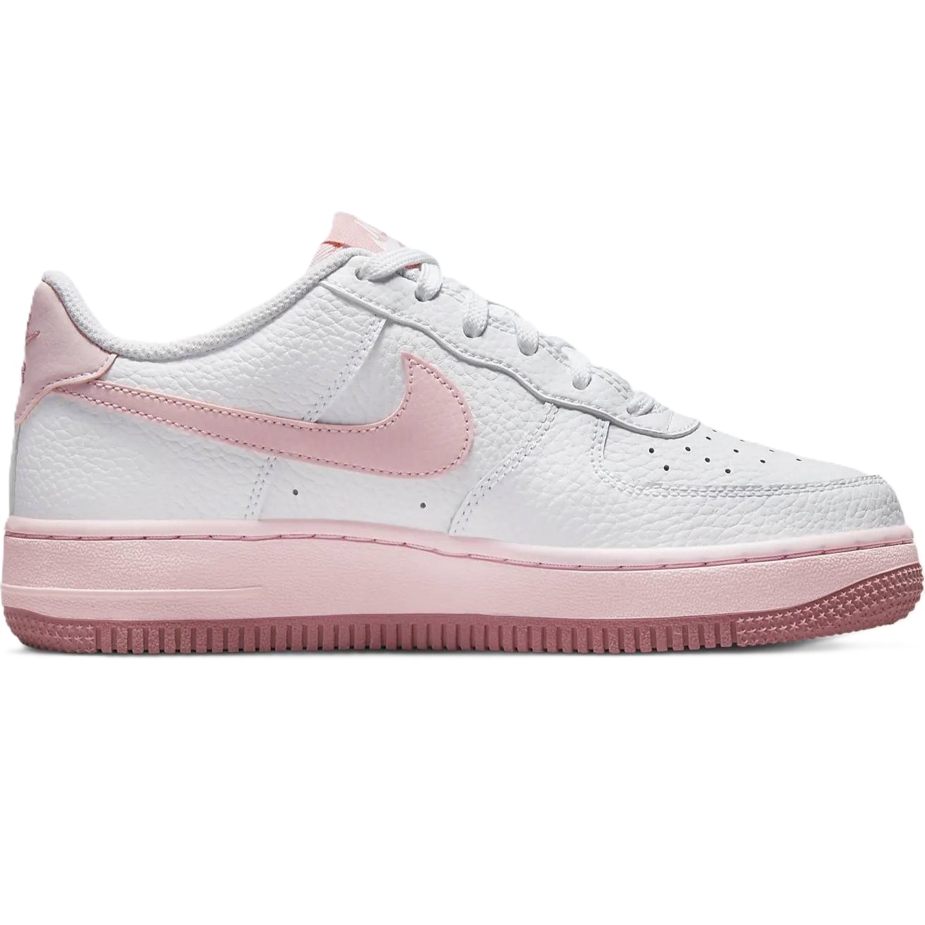 Giày thể thao Nike nữ Air Force 1 GS White Pink Foam CT3839-107 3