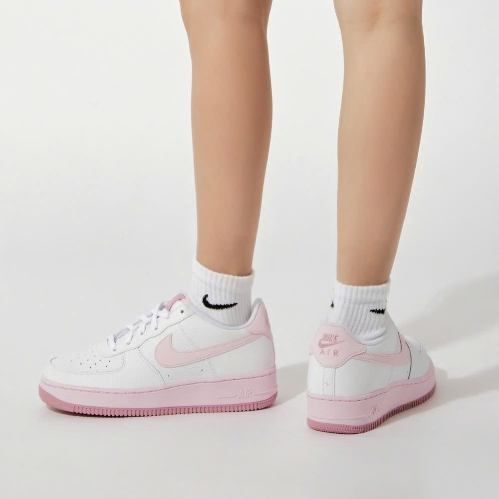 Giày thể thao Nike nữ Air Force 1 GS White Pink Foam CT3839-107 11