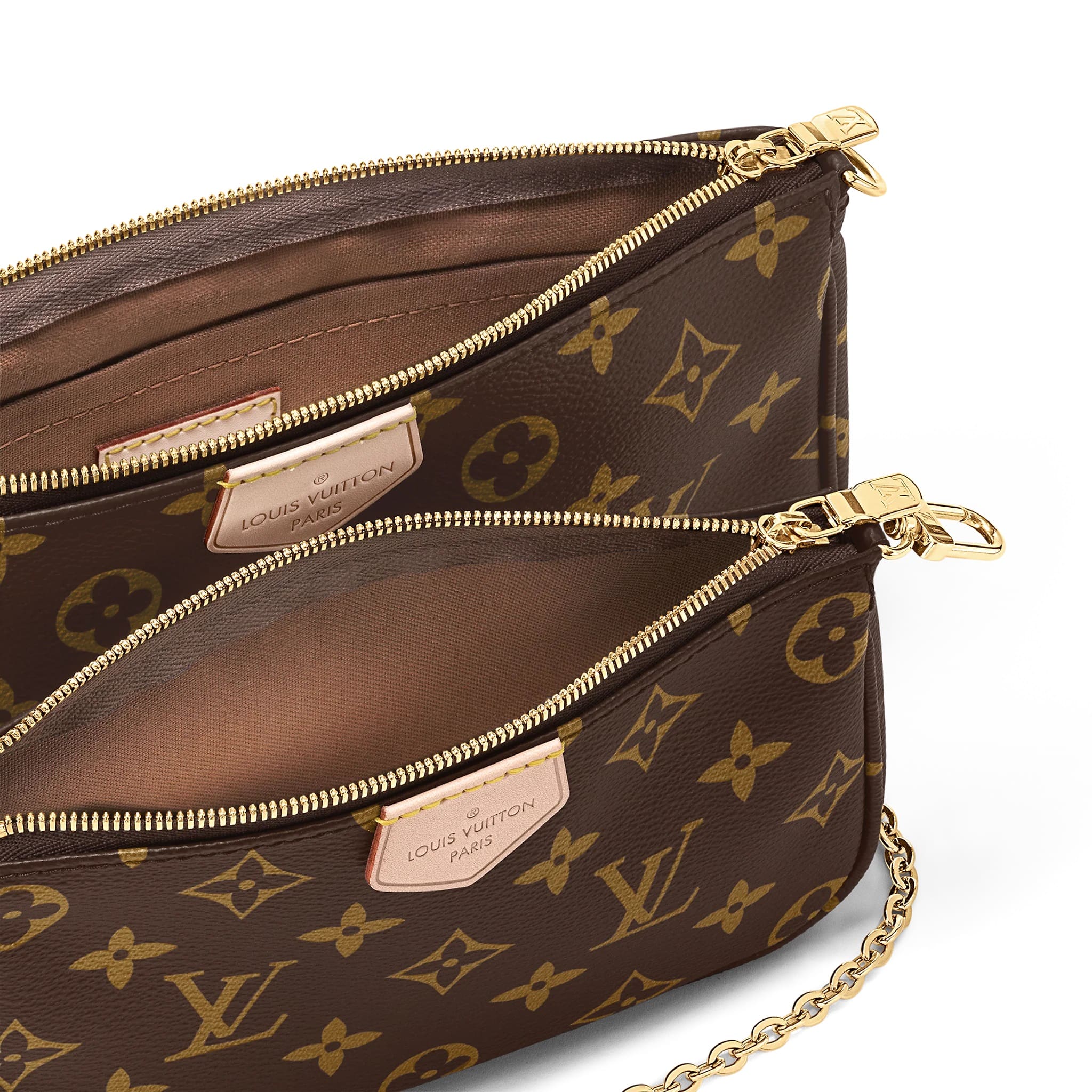 Túi nữ đeo chéo LV set 3 cái Louis Vuitton Multi Pochette Accessoires  Monogram