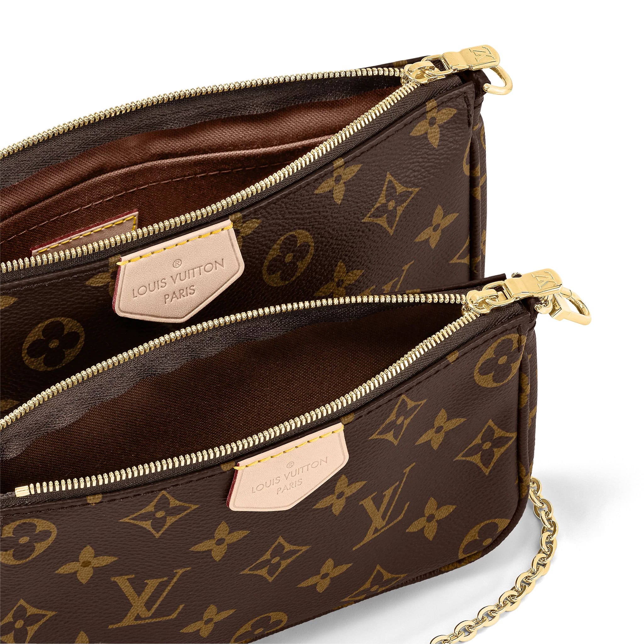 Túi nữ đeo chéo LV set 3 cái Louis Vuitton Multi Pochette Accessoires  Monogram