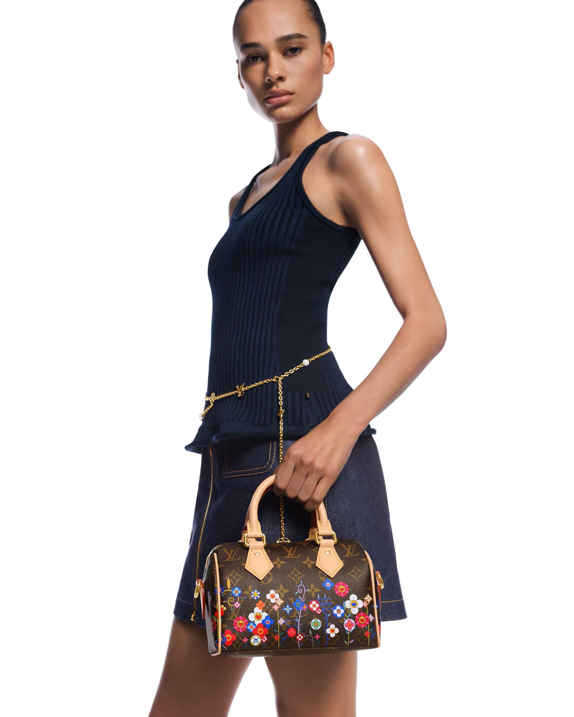 Túi xách LV nữ Louis Vuitton Speedy Bandoulière 20 LV x TM M14175 2
