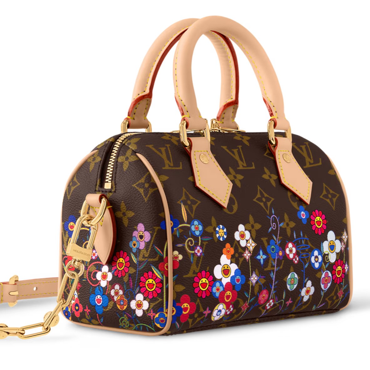 Túi xách LV nữ Louis Vuitton Speedy Bandoulière 20 LV x TM M14175 7