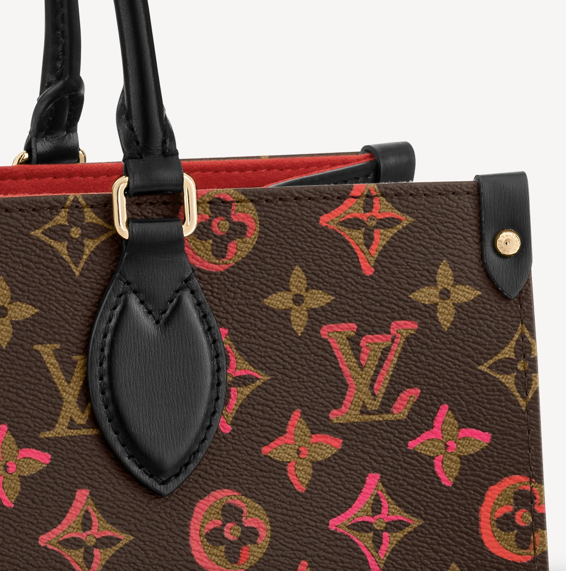 TÚI XÁCH LOUIS VUITTON LV TOTE ONTHEGO LIMITED EDITION FALL IN LOVE MONOGRAM CANVAS MM 3