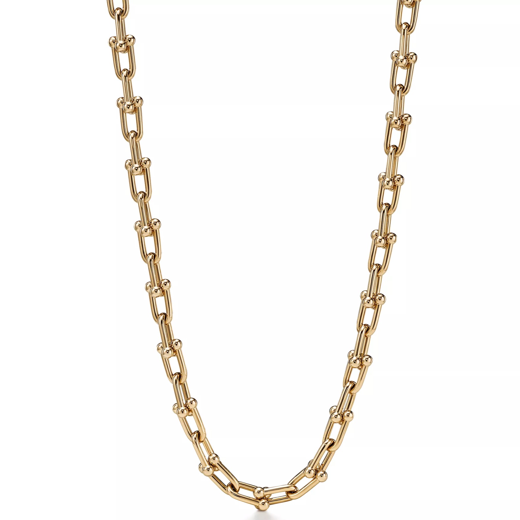 Dây chuyền Tiffany HardWear Medium Link Necklace in Yellow Gold 1