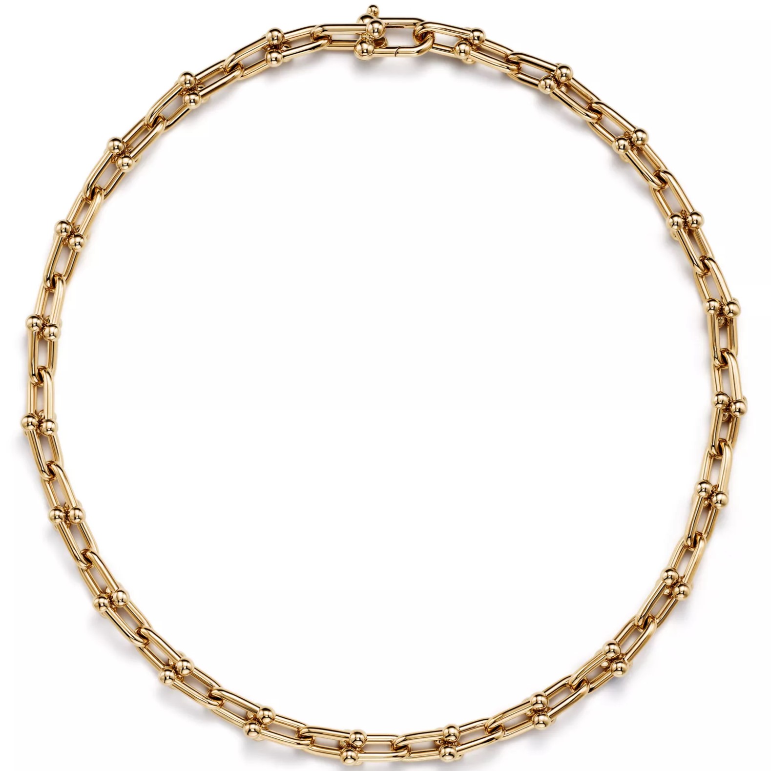 Dây chuyền Tiffany HardWear Medium Link Necklace in Yellow Gold 3