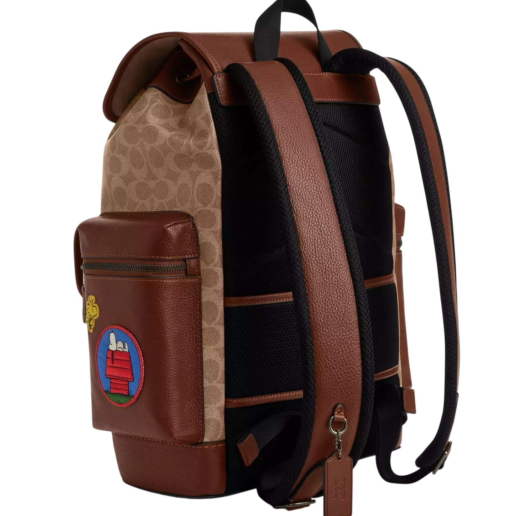 Ba lô Coach X Peanuts Sprint Backpack In Signature Canvas With Patches CBI44 5