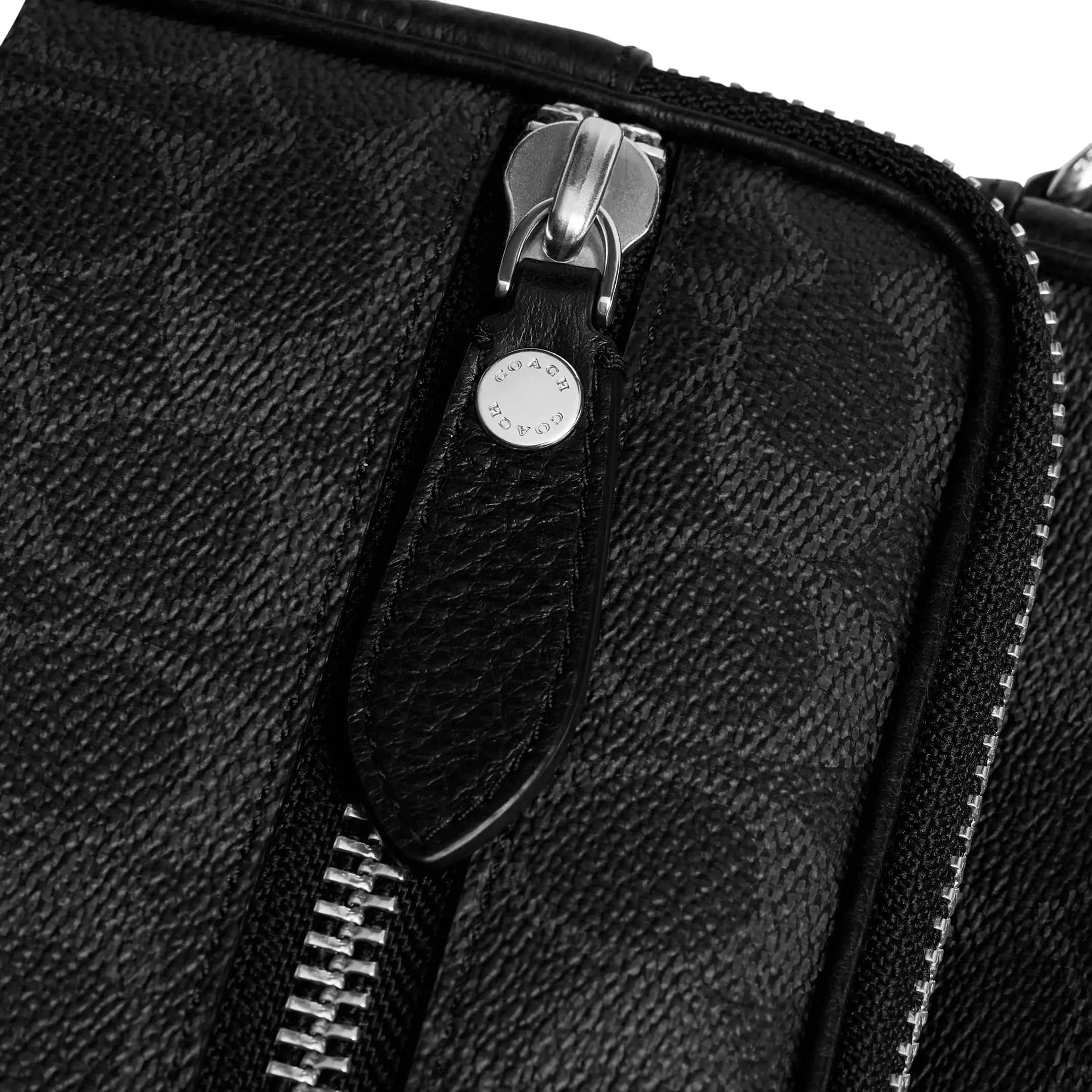 Túi đeo chéo Coach Dakota Crossbody Bag In Signature Canvas Black CDS85 4