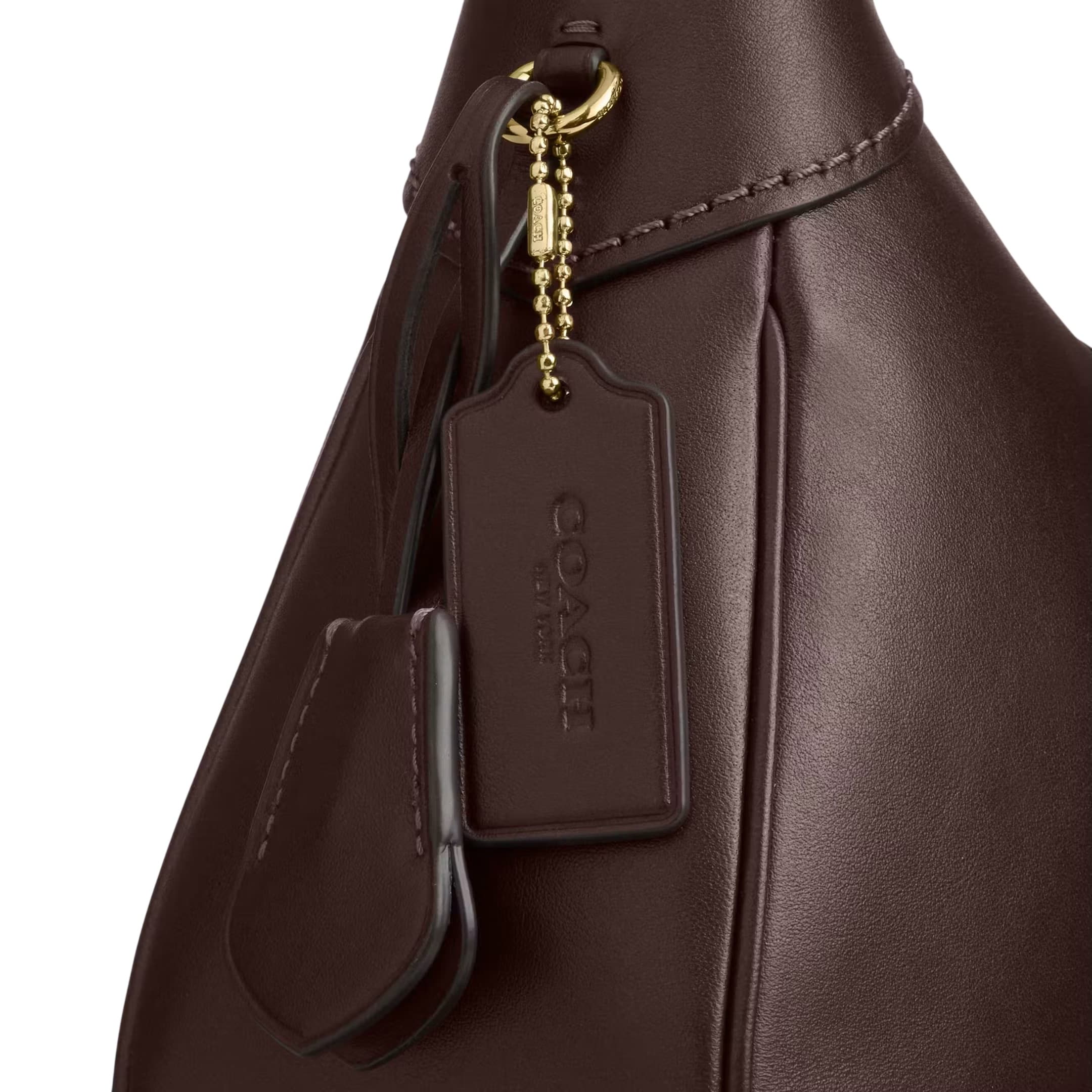 Túi đeo nữ Coach Ella Small Shoulder Bag Espresso CDV35 8