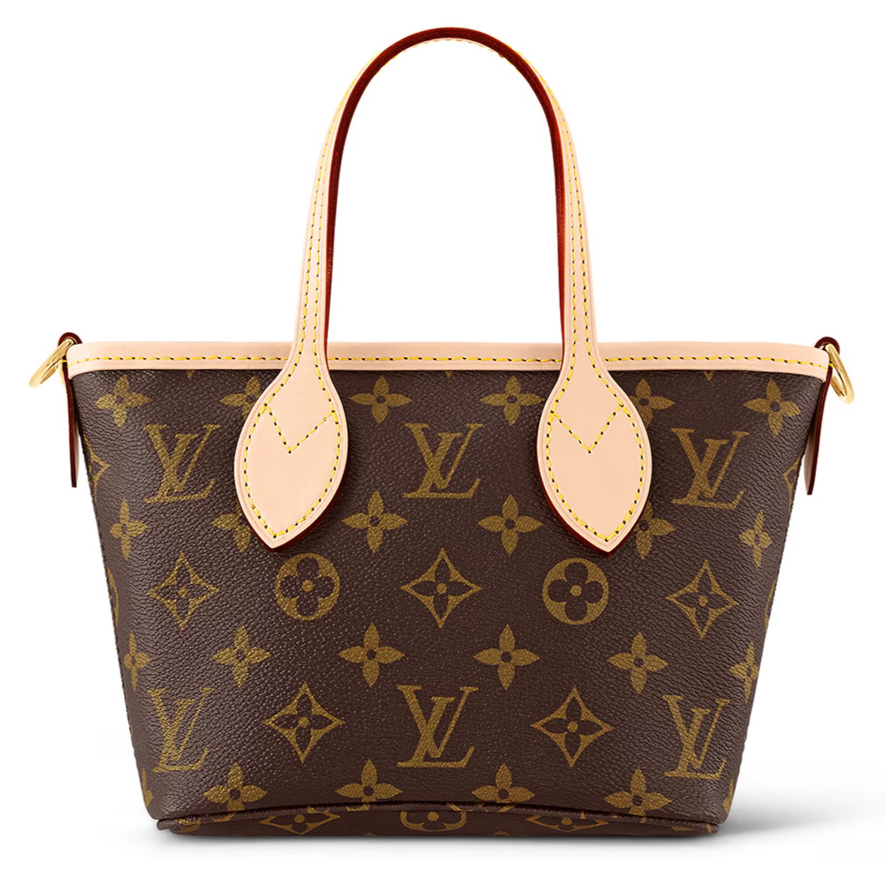 TÚI XÁCH NỮ ĐEO CHÉO LOUIS VUITTON NEVERFULL BB MONOGRAM CANVAS BEIGE M46705 8