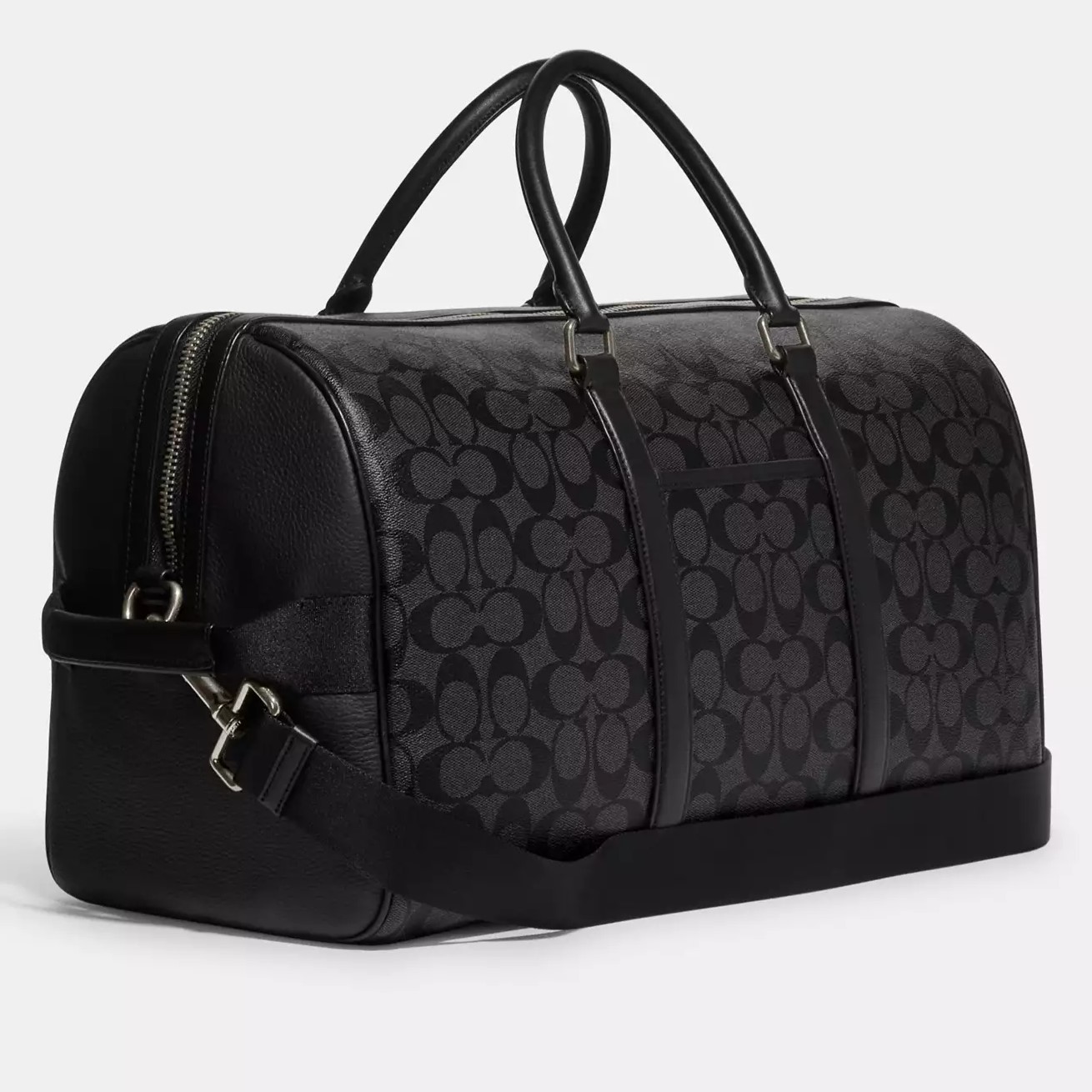 TÚI XÁCH ĐEO CHÉO DU LỊCH COACH VENTURER BAG IN SIGNATURE CANVAS WITH SKI PATCHES CE553 4