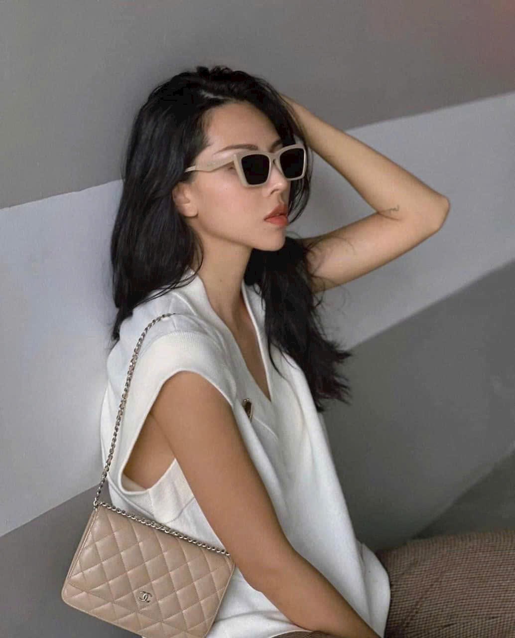 KÍNH MÁT GENTLE MONSTER TALIN BE1 ACETATE CAT-EYE FRAME 1