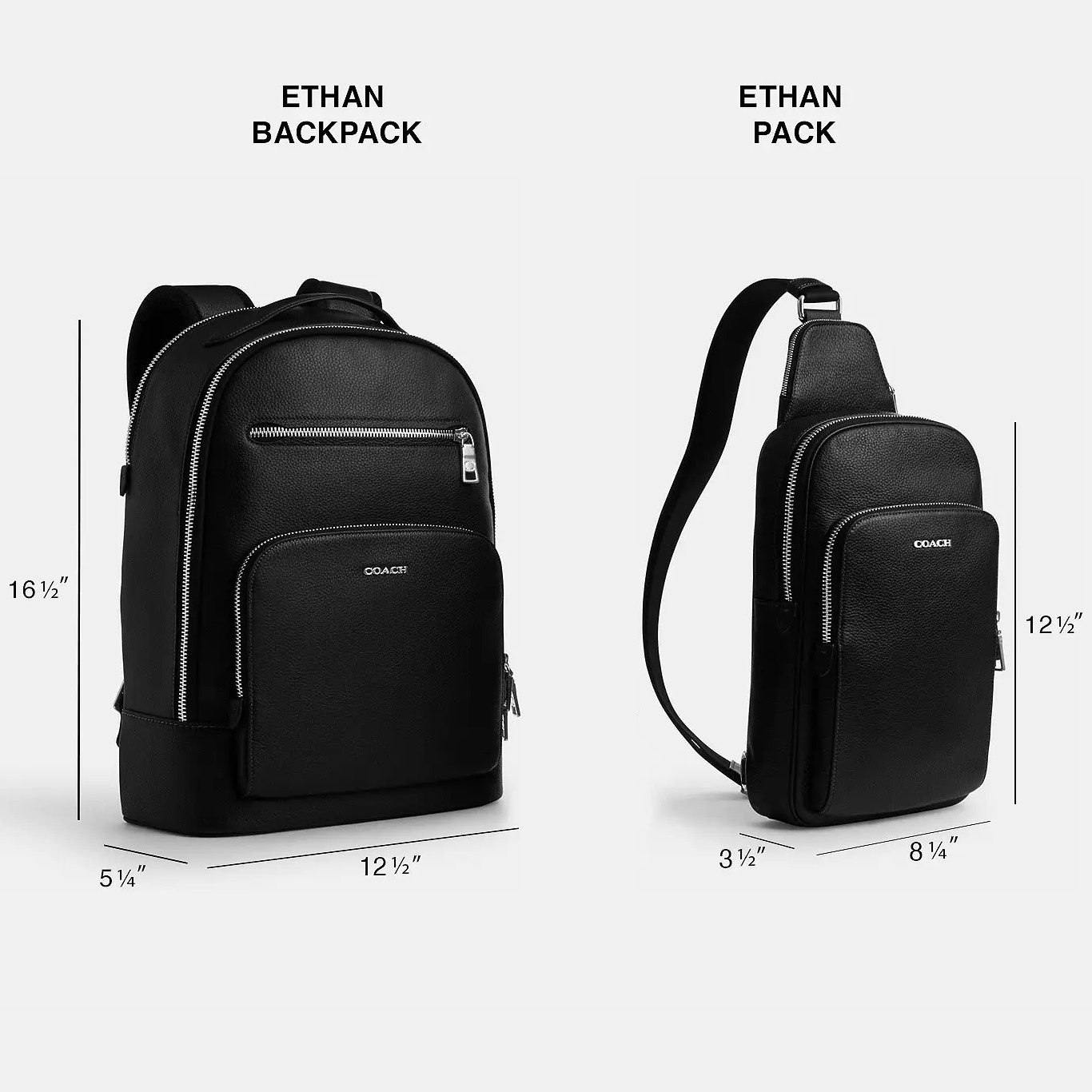 TÚI COACH NAM ETHAN PACK GUNMETAL SADDLE CO911 2