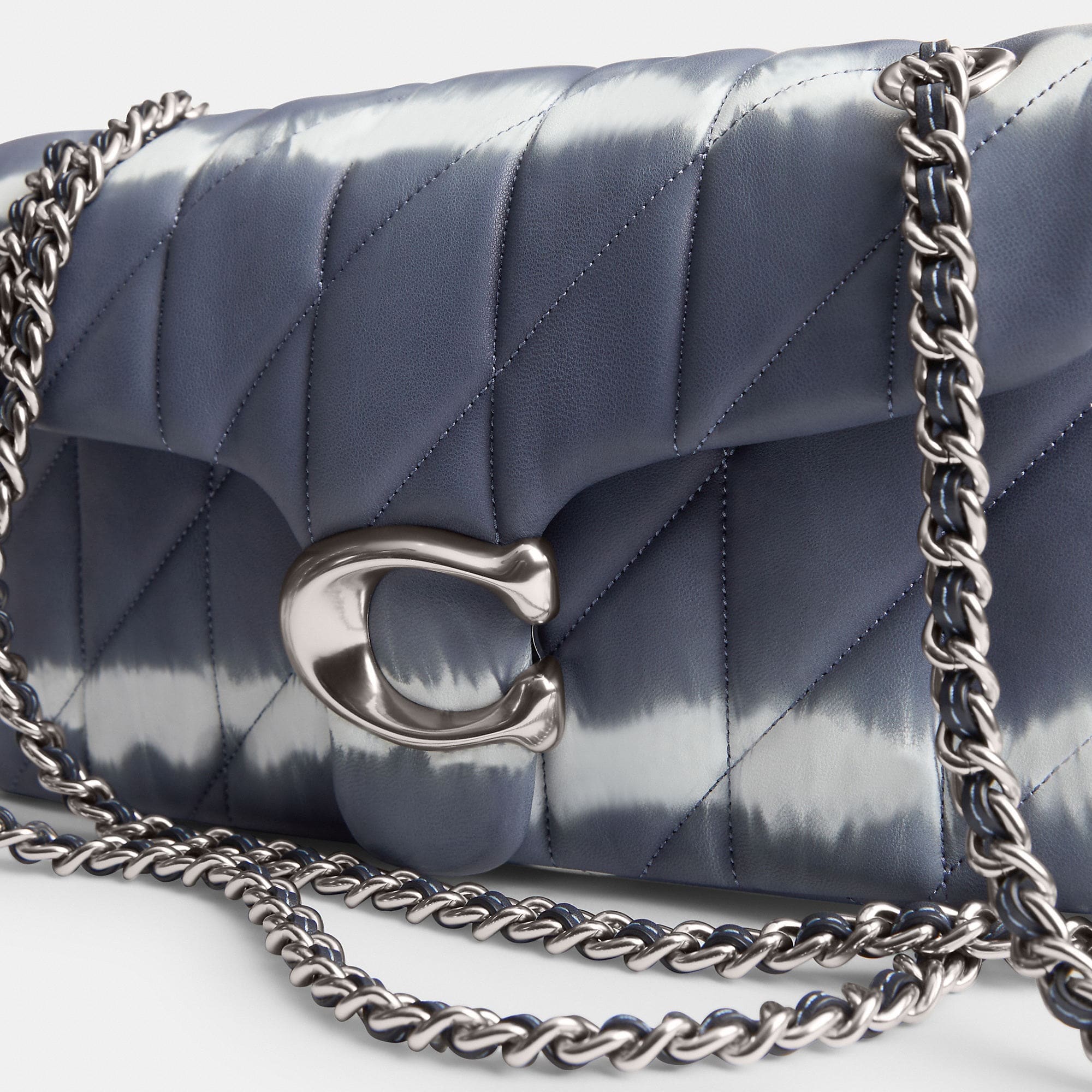 TÚI XÁCH ĐEO CHÉO NỮ COACH TABBY SHOULDER BAG 26 WITH QUILTING AND TIE DYE CU083 5