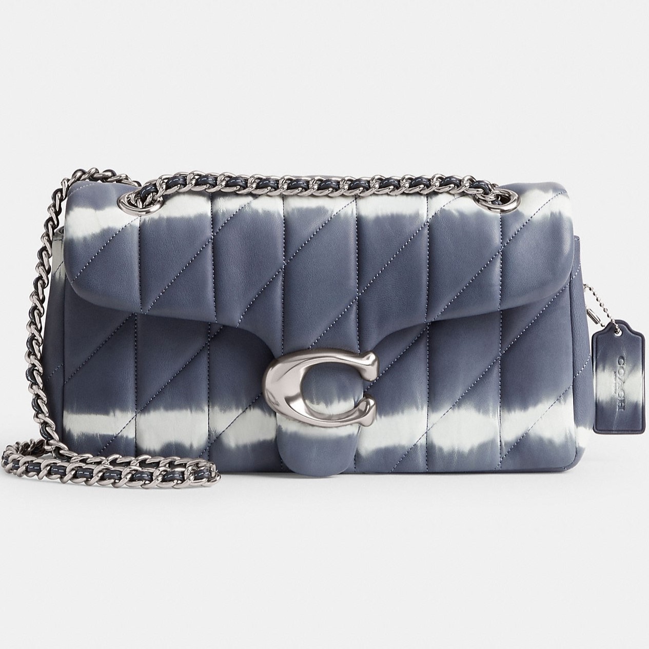 TÚI XÁCH ĐEO CHÉO NỮ COACH TABBY SHOULDER BAG 26 WITH QUILTING AND TIE DYE CU083 6