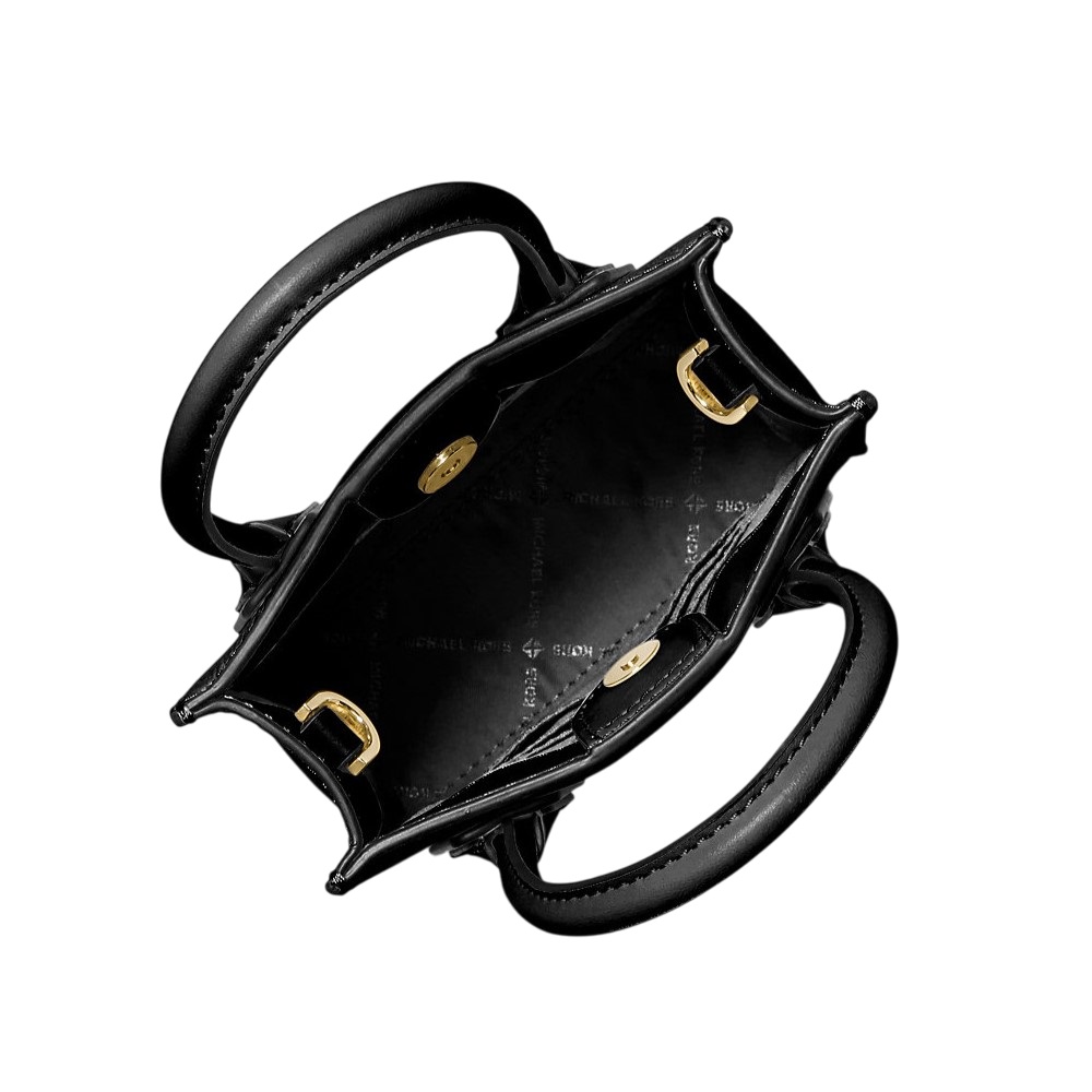 Túi xách MK Michael Kors Mercer Extra Small Pebbled Leather Crossbody Bag Black 35S1GM9T0L 1