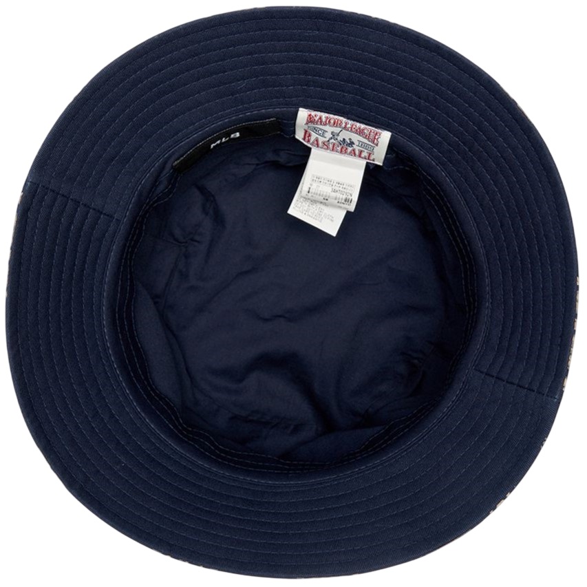 Nón MLB Paisley Bucket Hat New York Yankees Navy 3AHT0292N-50NYD 4