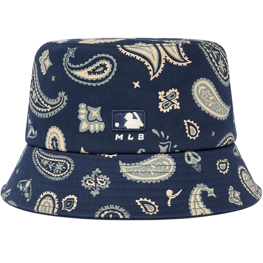 Nón MLB Paisley Bucket Hat New York Yankees Navy 3AHT0292N-50NYD 5