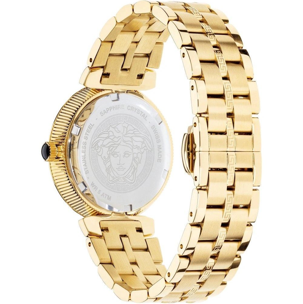 Đồng hồ đeo tay nữ Versace Greca Icon Stainless Steel Luxury Analogue Quartz Watch Vez600621 1