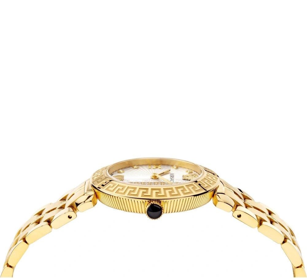 Đồng hồ đeo tay nữ Versace Greca Icon Stainless Steel Luxury Analogue Quartz Watch Vez600621 3