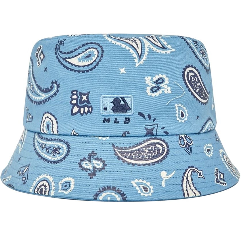 Nón MLB Paisley Bucket Hat LA Dodgers 3AHT0292N-07BLL màu xanh 6