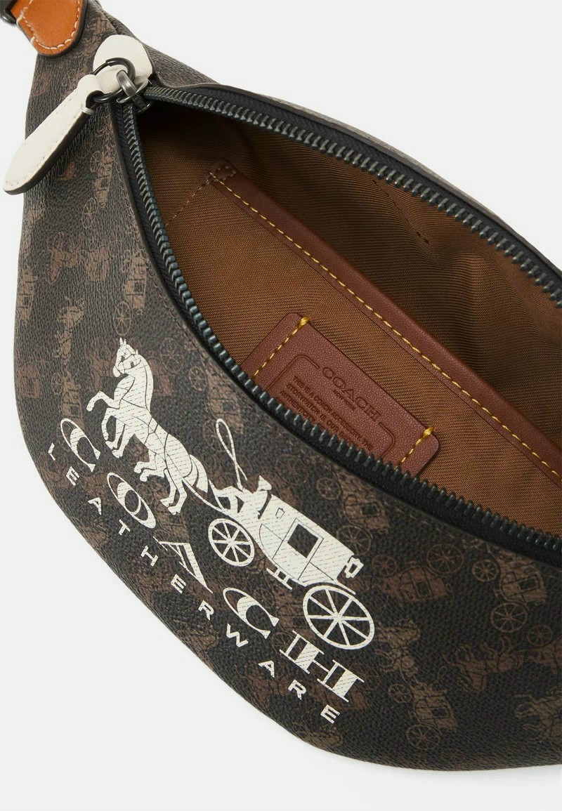 TÚI BAO TỬ UNISEX COACH CHARTER BELT BAG 7 WITH HORSE AND CARRIAGE PRINT 2
