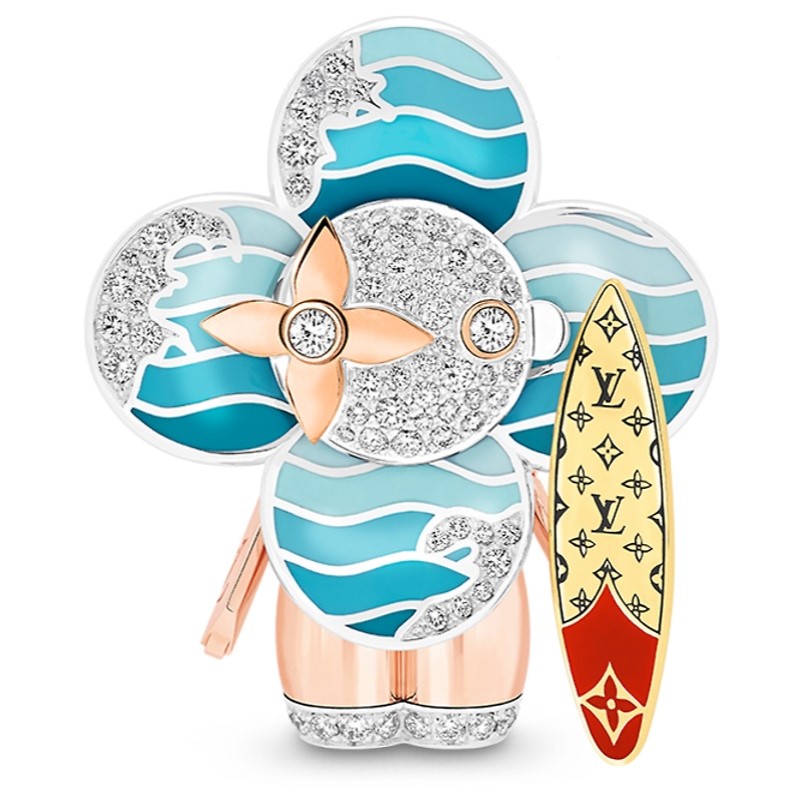 Móc khóa túi Louis Vuitton Vivienne Royal 1
