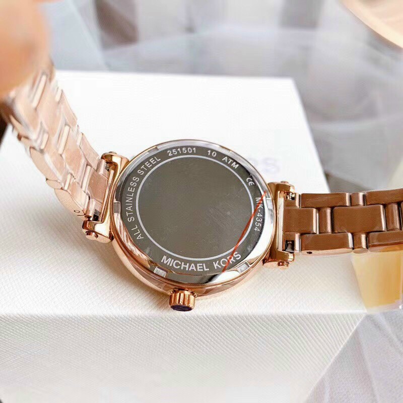 Michael Kors Access Gen 4 Sofie Rose Goldtone and Embossed Silicone  Smartwatch  VINAQUICK