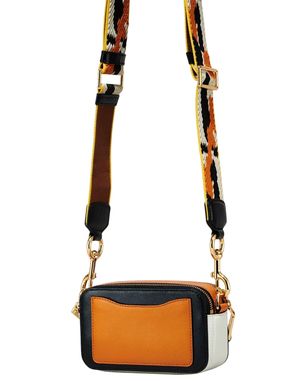 Túi nữ Marc Jacobs màu đen The Snapshot Camera Bag Blackhoney Ginger Multi 7