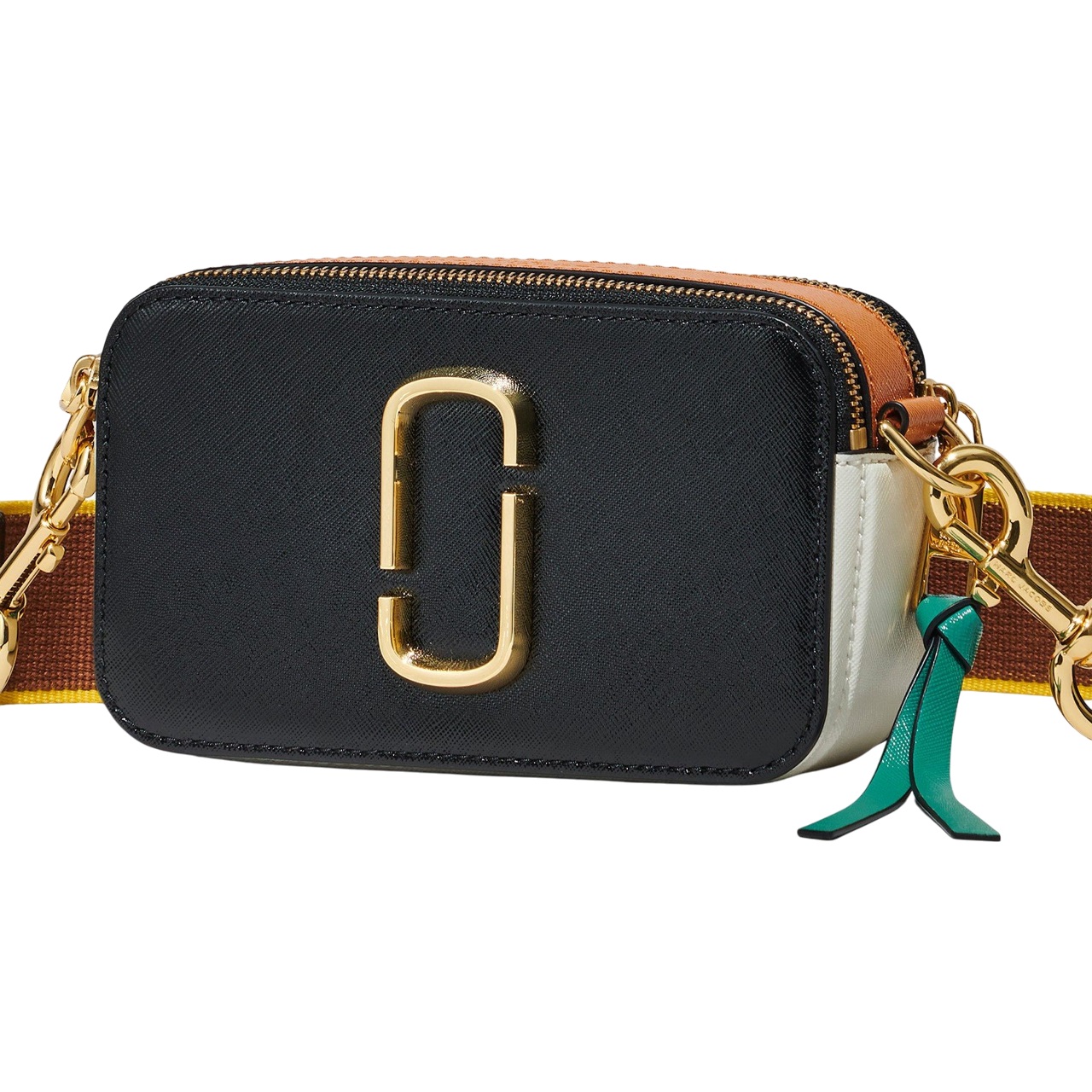 Túi nữ Marc Jacobs màu đen The Snapshot Camera Bag Blackhoney Ginger Multi 8