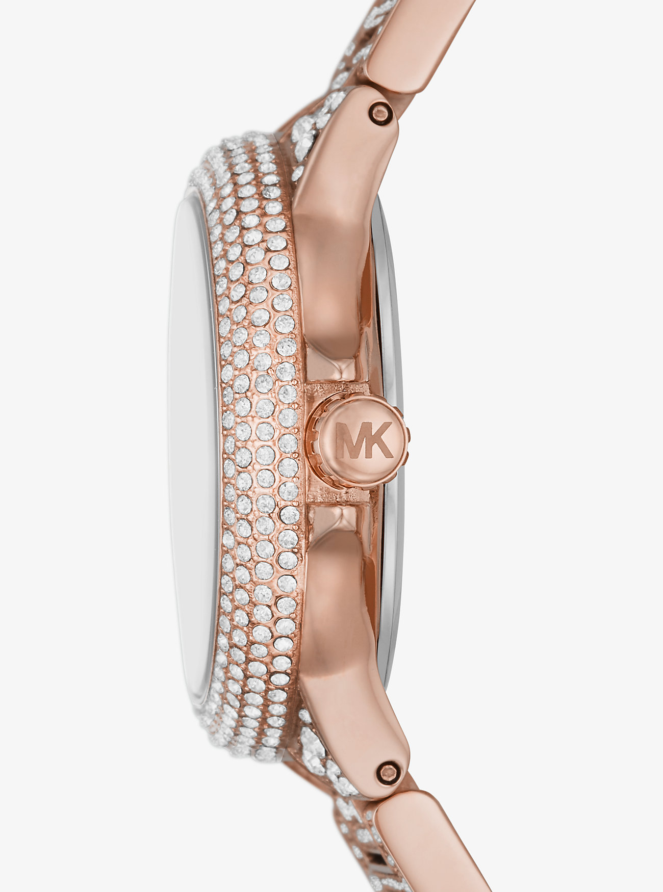 Đồng hồ đeo tay MK nữ Michael Kors Mini Camille Pavé Rose Gold-Tone Watch MK6997 2