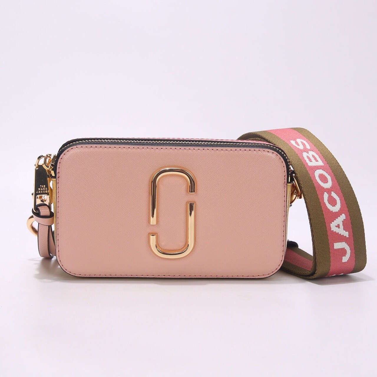Túi đeo chéo nữ Marc Jacobs da thật màu hồng | Túi xách Snapshot Camera bag mẫu mới nhất 8