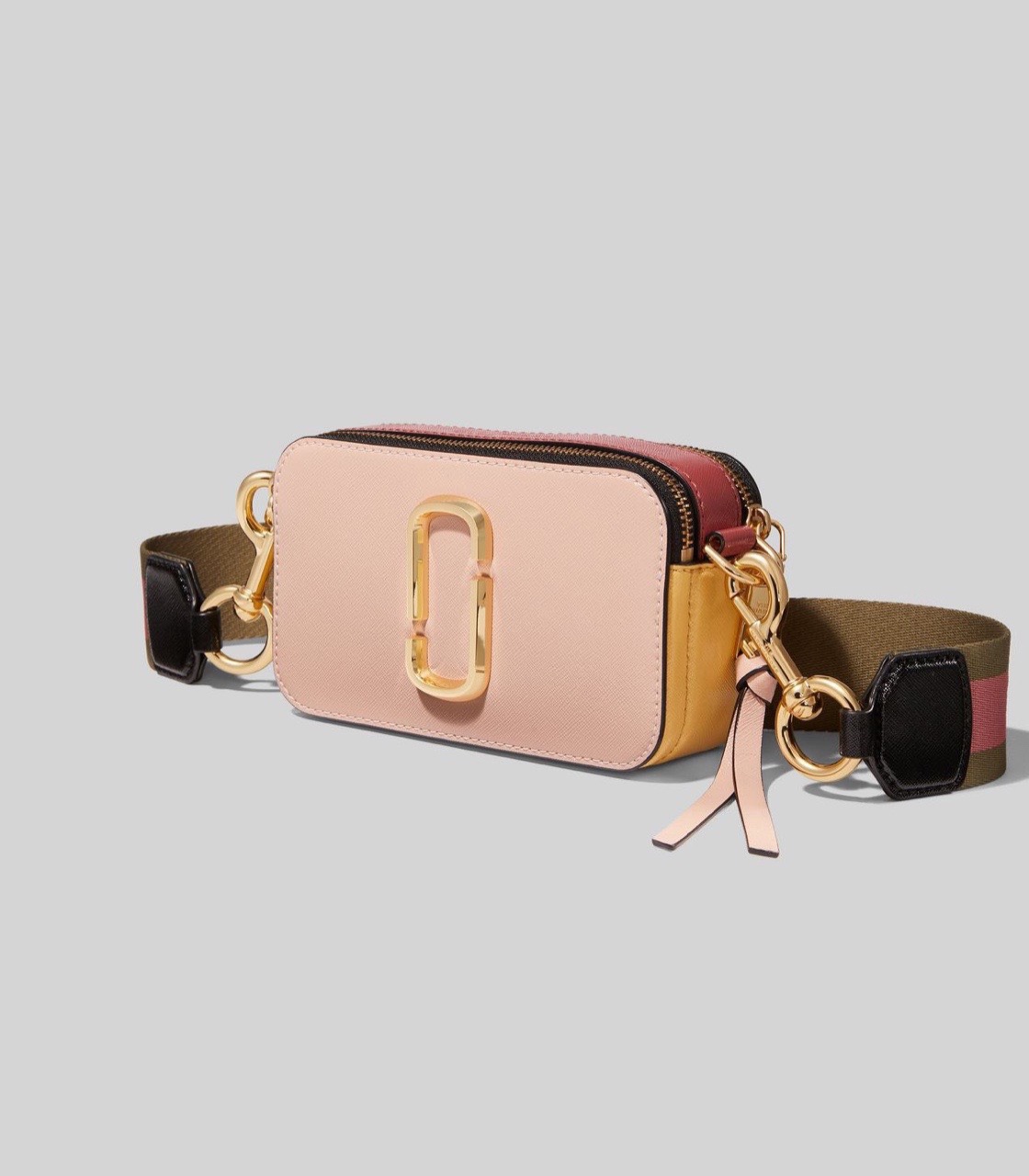 Túi đeo chéo nữ Marc Jacobs da thật màu hồng | Túi xách Snapshot Camera bag mẫu mới nhất 13