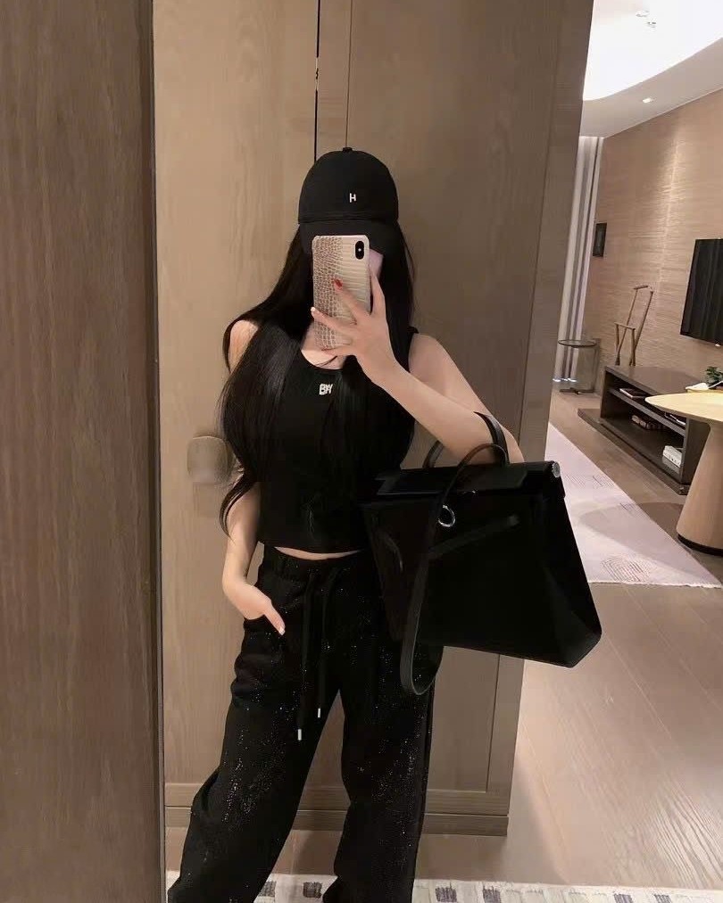 Combo bộ áo thun quần ống đứng Alexander Wang 5