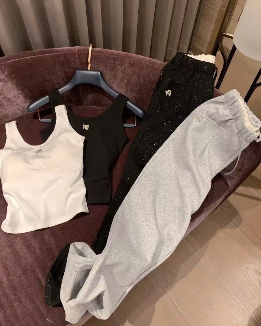 Combo bộ áo thun quần ống đứng Alexander Wang 10