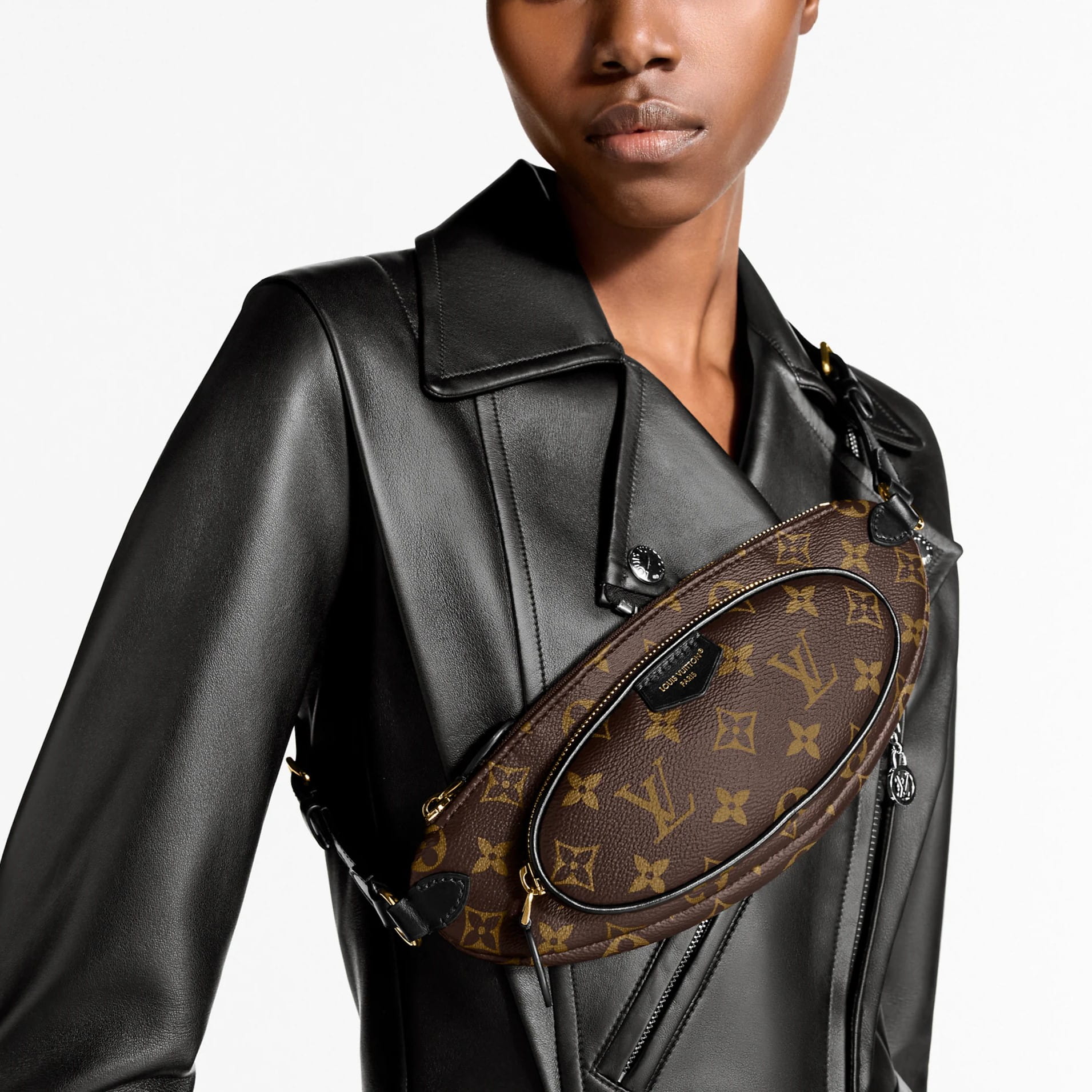 Túi đeo bao tử Louis Vuitton Keepit M14806 2