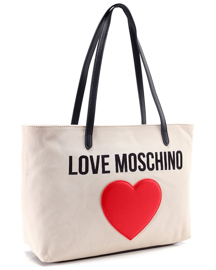 Love Moschino faux-leather Shopper Tote - Farfetch