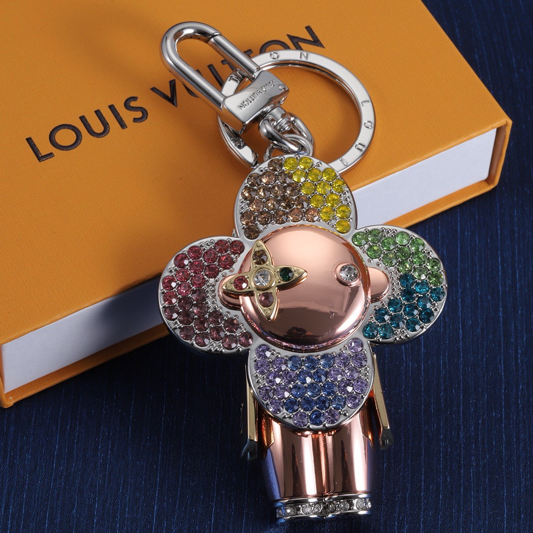 Móc khóa túi LV Louis Vuitton Vivienne Rainbow Charm 2